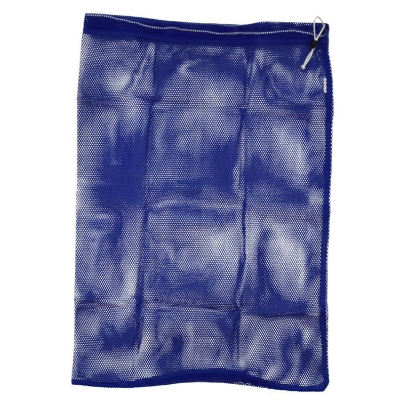 Sportime Heavy-Duty Mesh Storage Bag, 24 x 36 Inches, Blue
