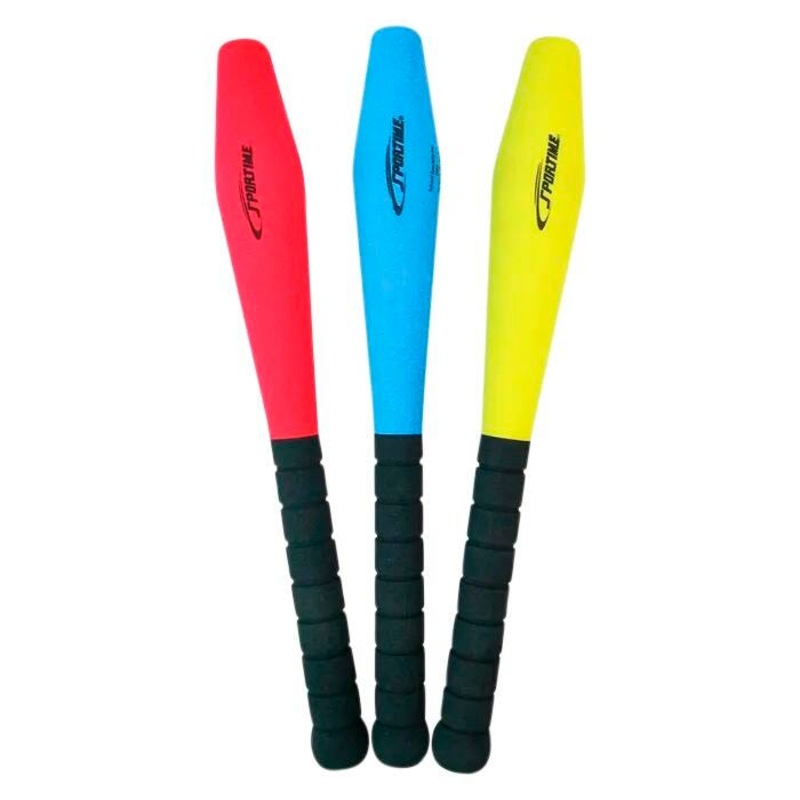 Sportime Juggling Foam Clubs, Set of 3