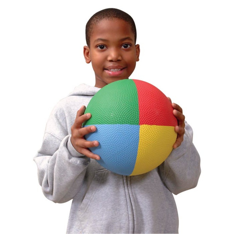 Sportime Max 4-Square Ball, 8-1/2 Inches, Multi-Color