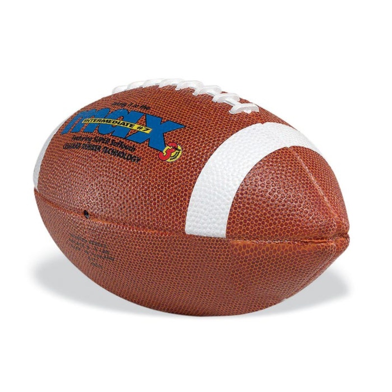 Sportime Max ProRubber Football, Intermediate, Size 7