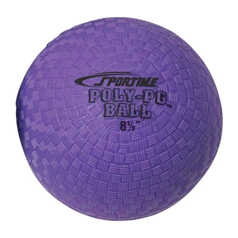 Sportime Poly PG Ball, 8-1/2 Inches, Purple