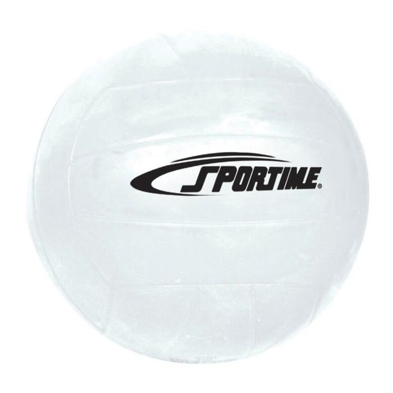 Sportime Regular Rubber Volleyball, Size 5, White