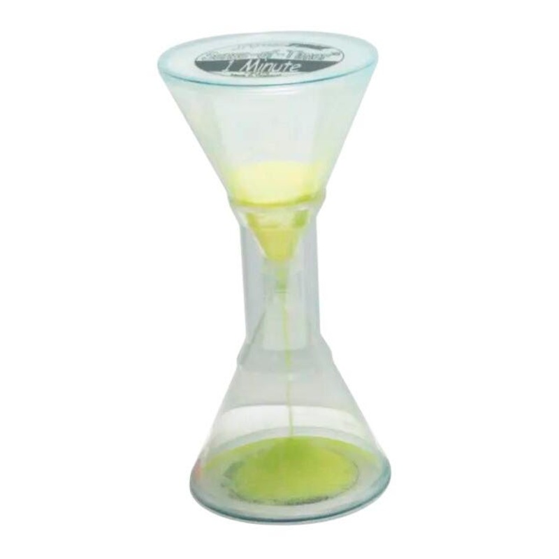 Sportime Sense-Of-Timer, 9-3/4 Inches, Yellow Sand, 1 Minute