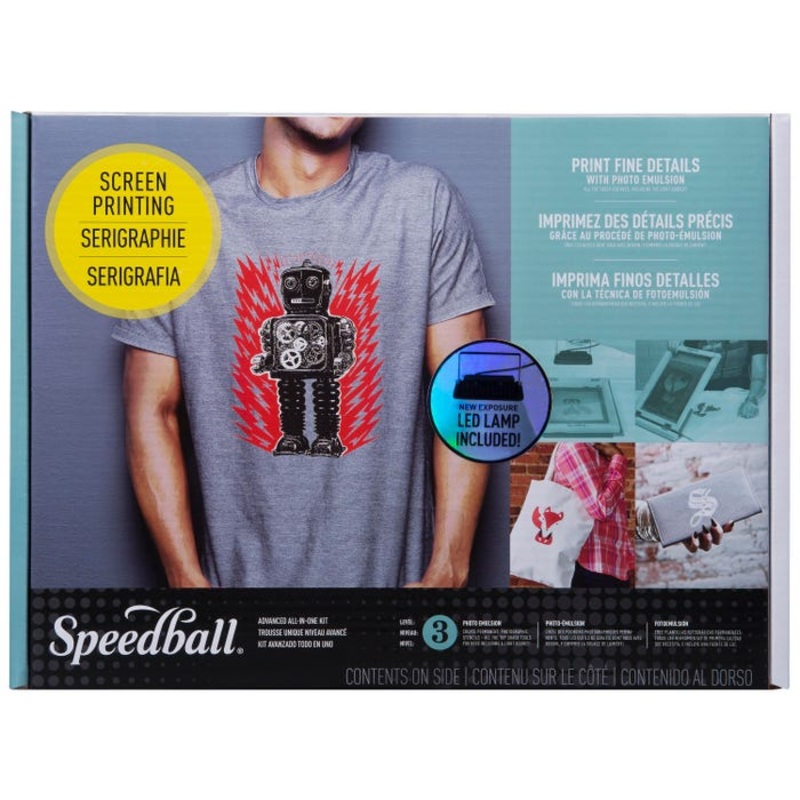 Speedball Advanced All-In-One Fabric Screen Printing Kit