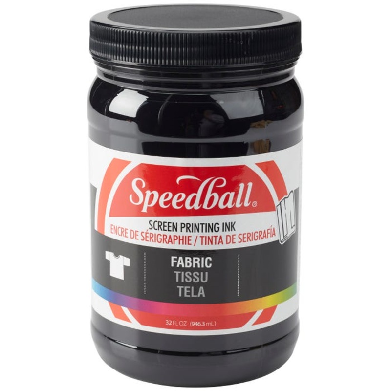 Speedball Non-Toxic Acrylic Screen Printing Ink, 1 Quart, Black