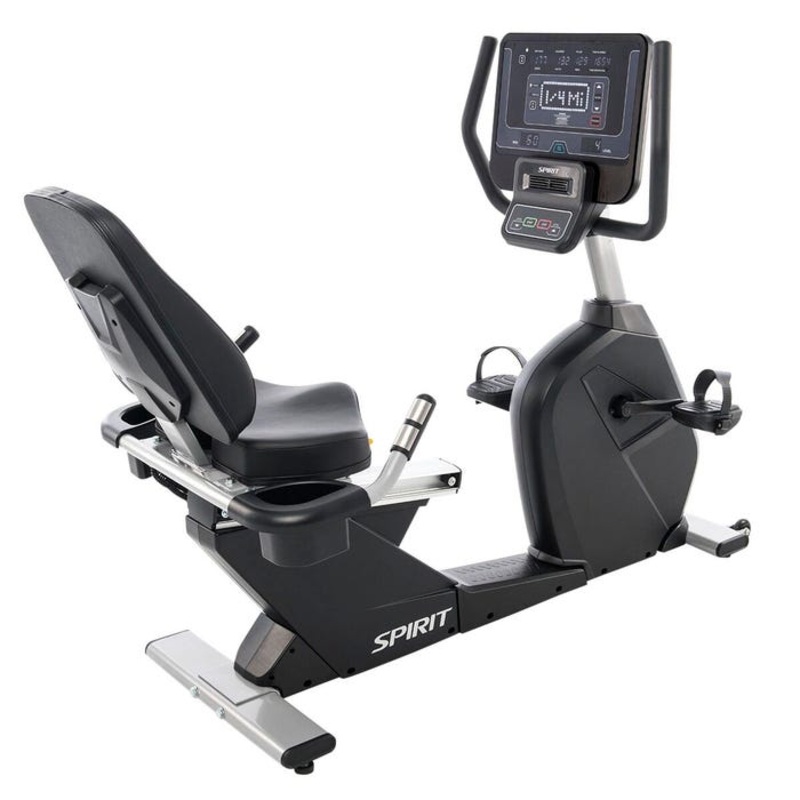 Spirit CR800 Recumbent Bike, 57 x 30 x 51 Inches