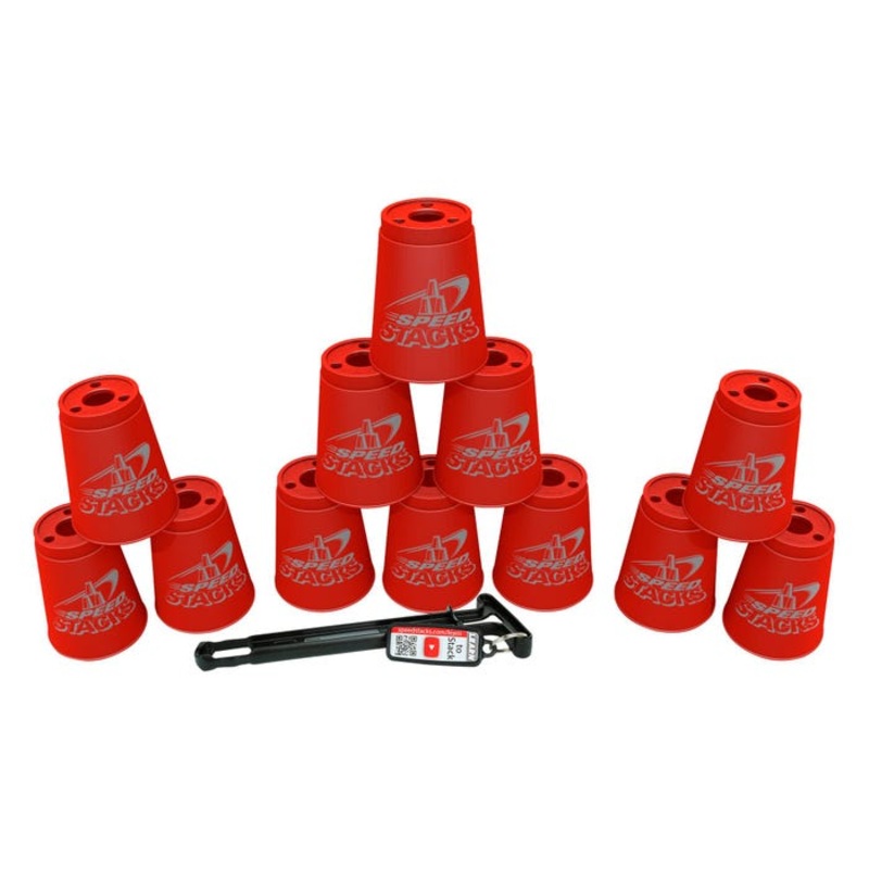 Speed Stacks Cups, Really Red, Set of 12