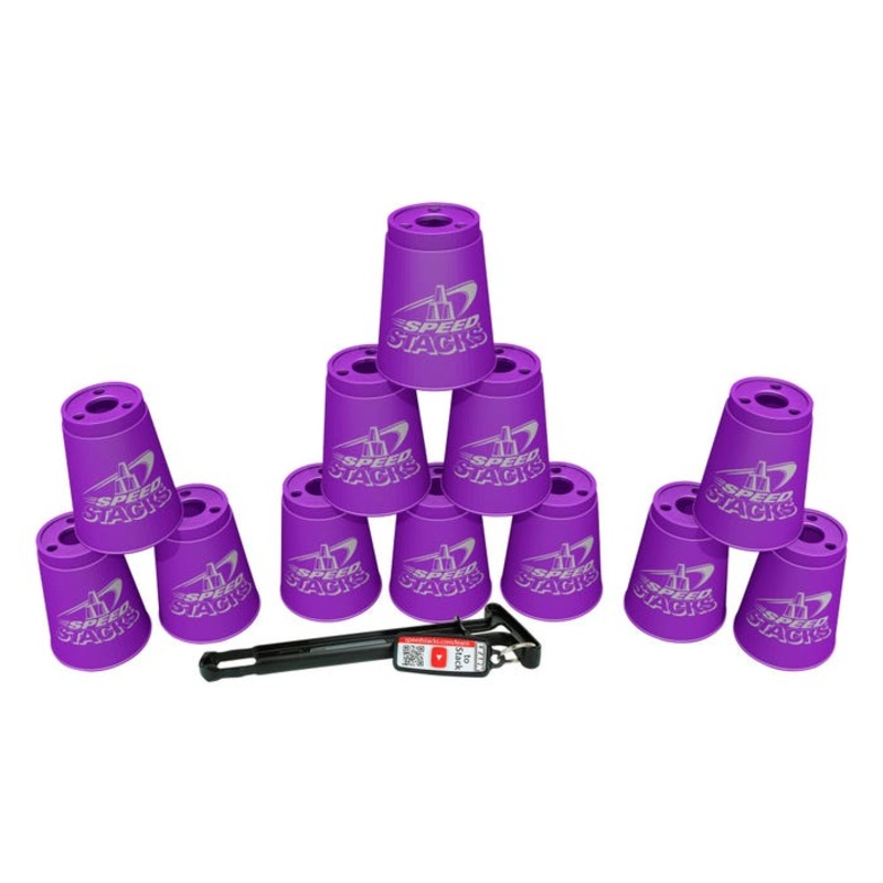 Speed Stacks Cups, Royal Purple, Set of 12