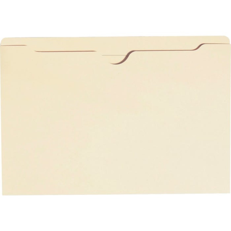 Smead Reinforced File Jacket, Legal Size, Flat, Manila, Pack of 100