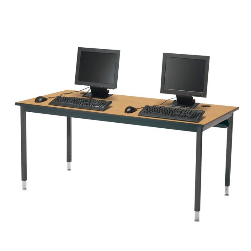 Smith Carrel 1500 Series Adjustable Height Computer Table