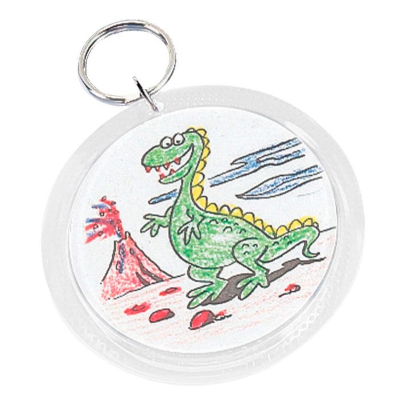 Snapins Design Your Own Key Tag, 2-7/8 Inches, Pack of 12