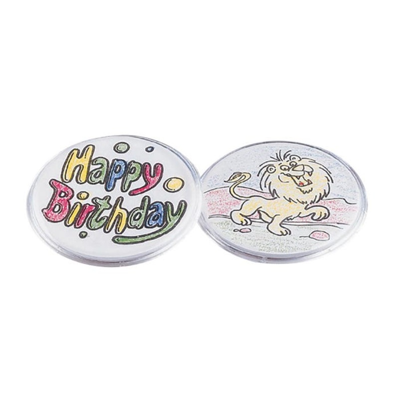 Snapins Snap-In Button, 3 Inches, Pack of 12