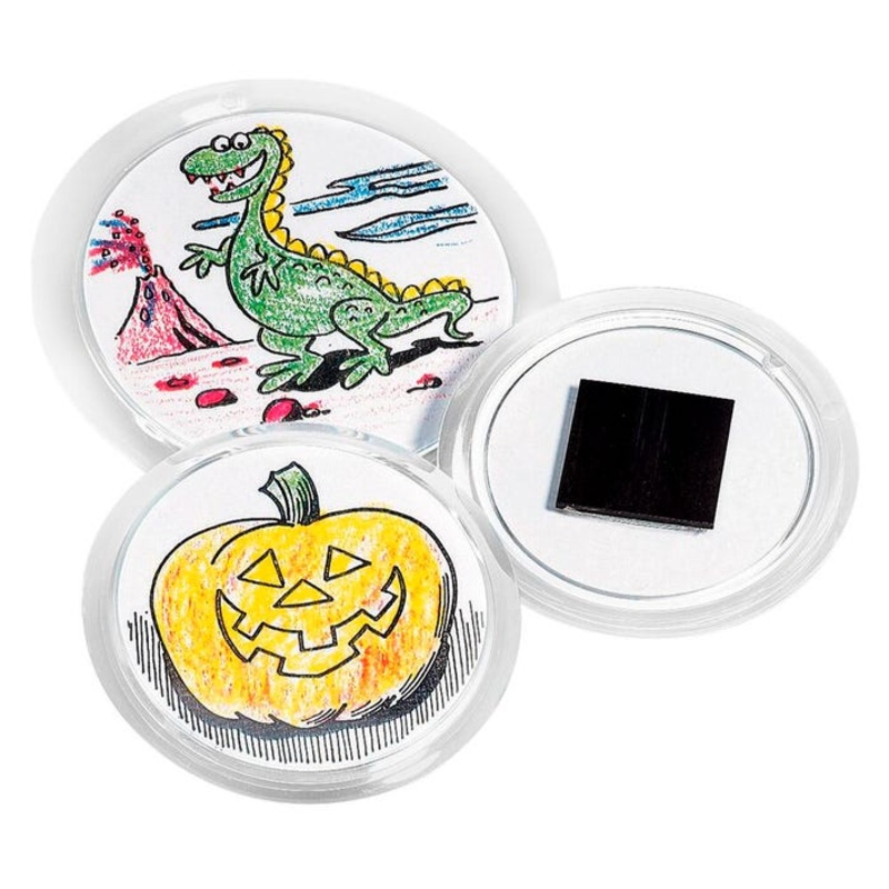 Snapins Snap-In Magnets, 2-7/8 Inches, Pack of 12