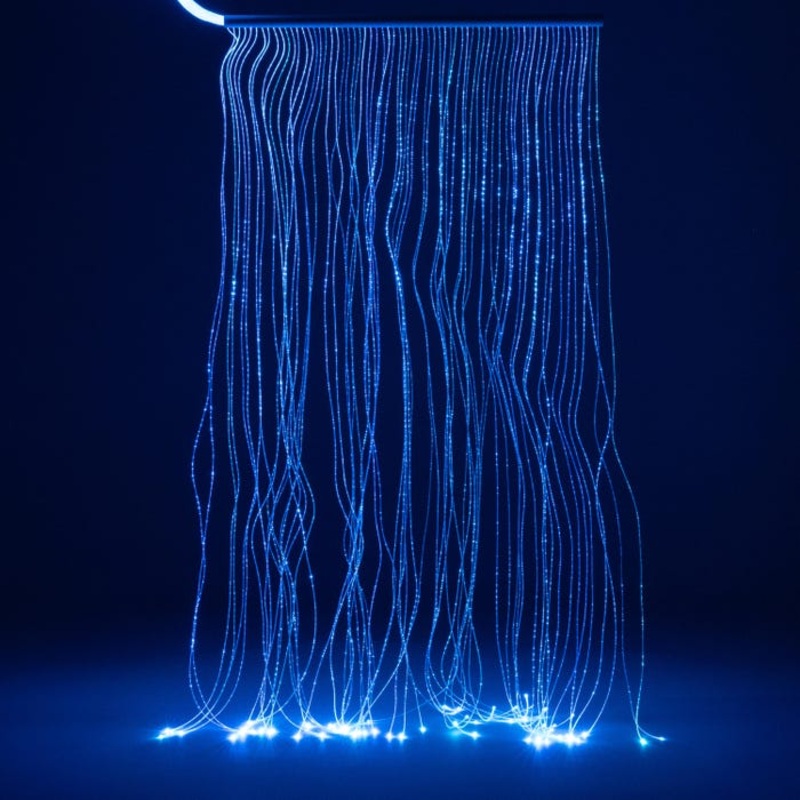Snoezelen Shimmering Light Curtain, Sensory Lighting, 78 Inches