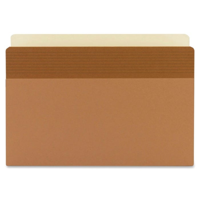 Smead Easy Grip Expanding File Pocket, Legal Size, 5-1/4 Inch Expansion, Redrope, Pack of 10