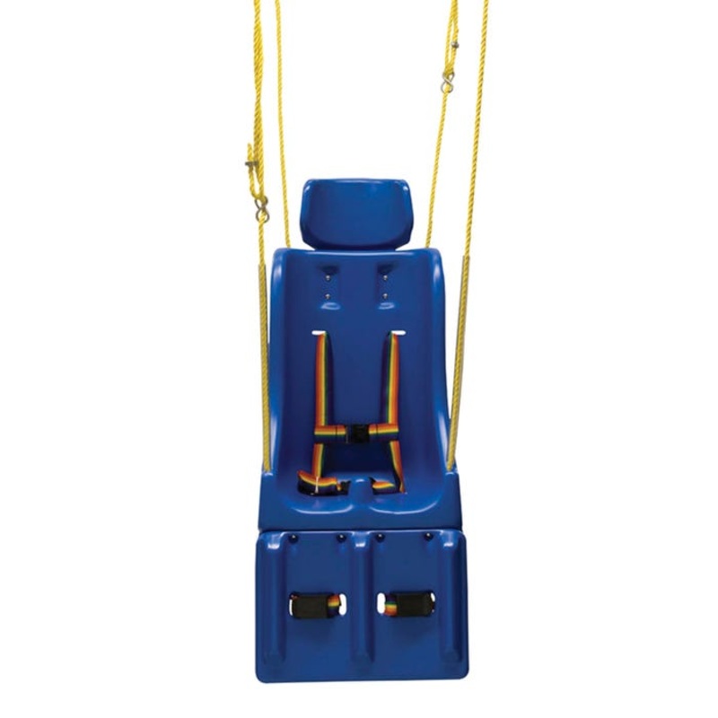Skillbuilders Special Complete Swing Seat, Teen, Medium, 14 x 12 x 30 Inches, Blue