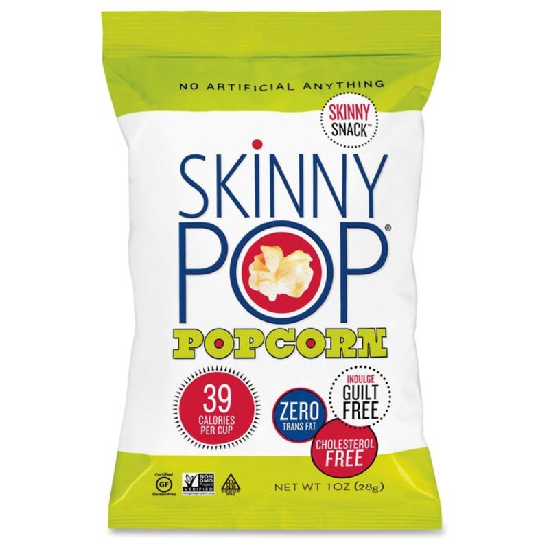 Skinny Popcorn Skinny Pop Popcorn, 1 oz, Multi, Pack of 12