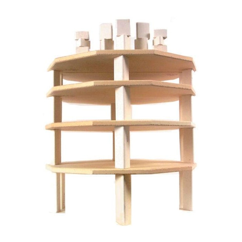 Skutt Large Post Assortment, For Use with Kilns 1018 and Larger, 6 Each of 1 to 6 Inch Posts