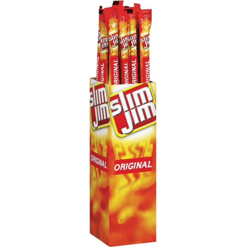 Slim Jim Giant Snack, 0.97 Ounce, Pack of 24
