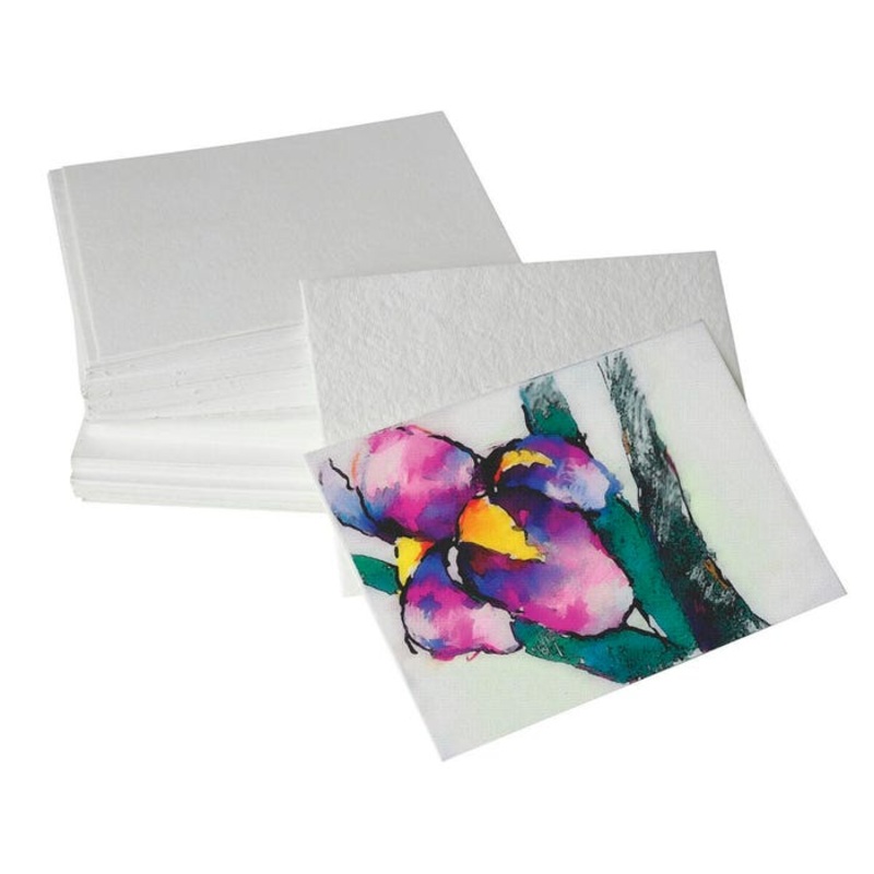 Shizen Design Rough Surface Watercolor Paper, 5 x 7 Inches, White, 100 Sheets