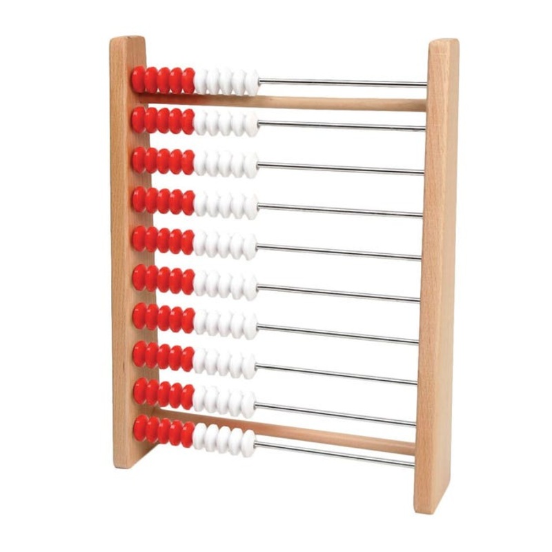 SI Manufacturing Rekenrek Student Plastic, 10 Bars
