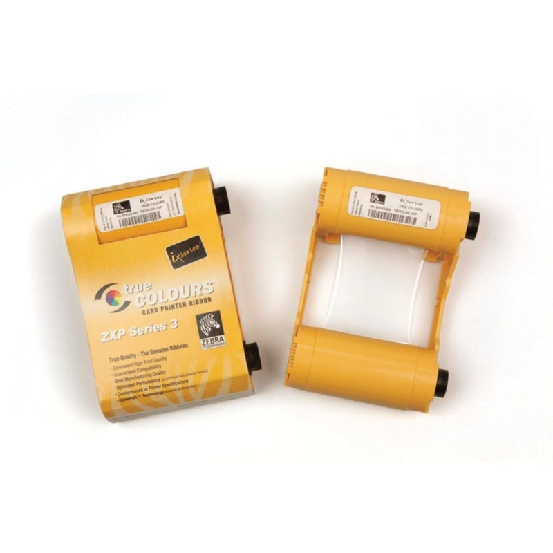 SICURIX Printer Ribbon, Zebra ZXP Series, YMCKO, 200 Images