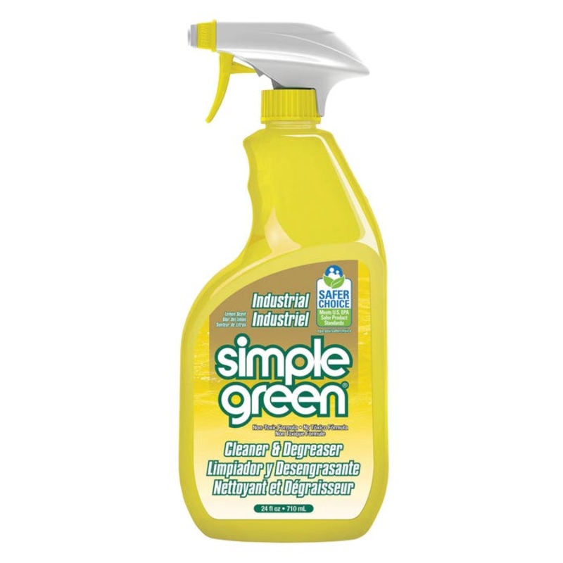 Simple Green Industrial All-Purpose Cleaner, 24 Ounce Bottle, Lemon Scent