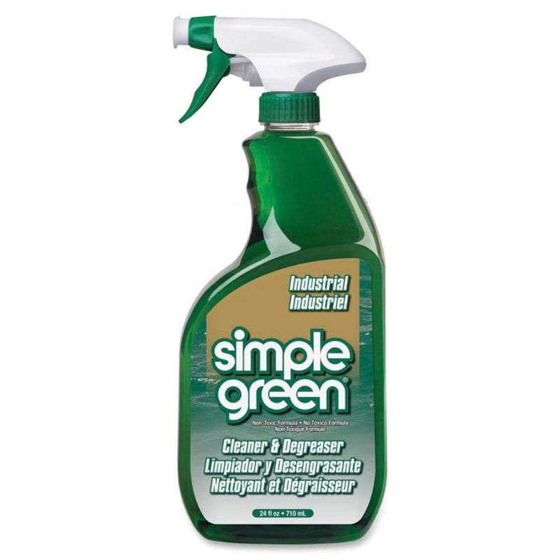 Simple Green Industrial Cleaner & Degreaser, 24 Ounces, Carton of 12