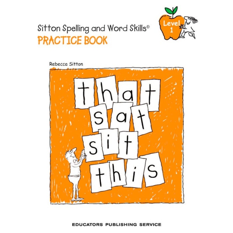 Sitton Spelling Student Practice Books, Grade 1, Set of 5