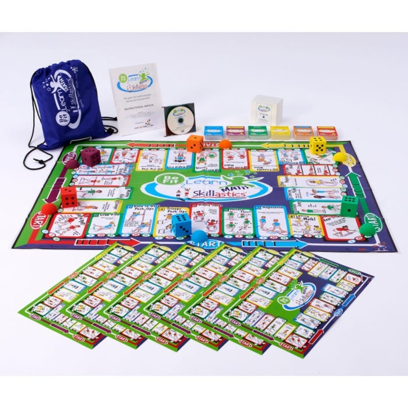 Skillastics Be Fit 2 Learn Skillastics Math, Math Game for Grade 6