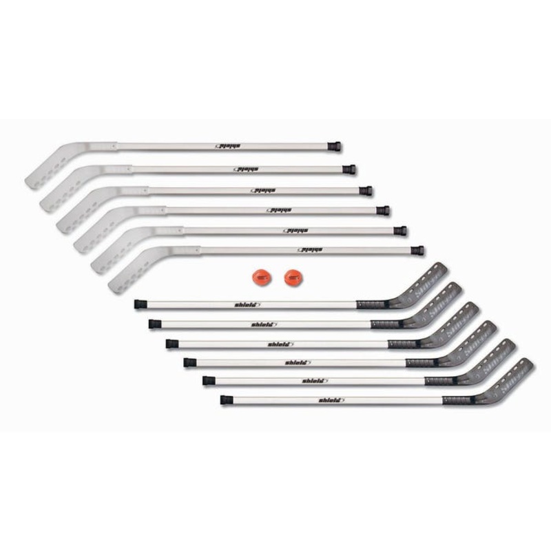 Shield Middle School Outdoor Floor Hockey Set, 42 Inches