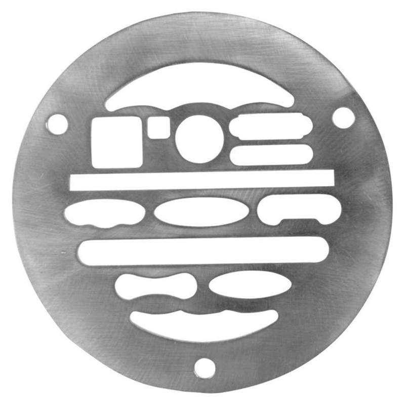 Shimpo Stainless Steel Pugmill Die Set for NRA 04, NRA 04S, NVA 04S