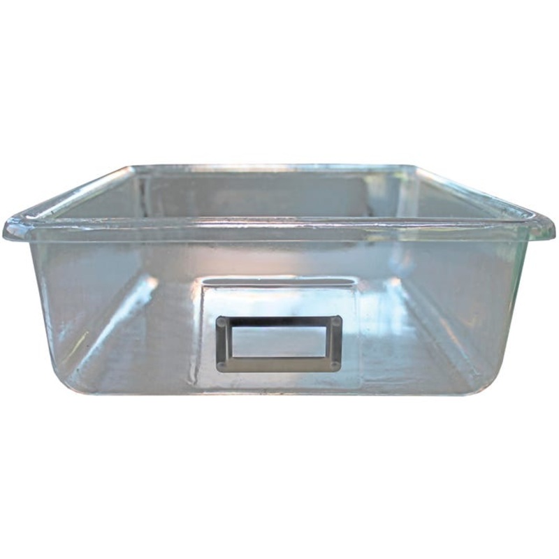 Shirley K's T-142 Storage Bin, 19 x 12-1/2 x 4-3/8 Inches, Clear