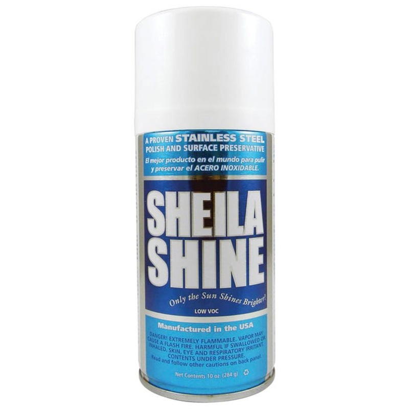 Sheila Shine Stainless Steel Polish, Spray, 10 Ounces