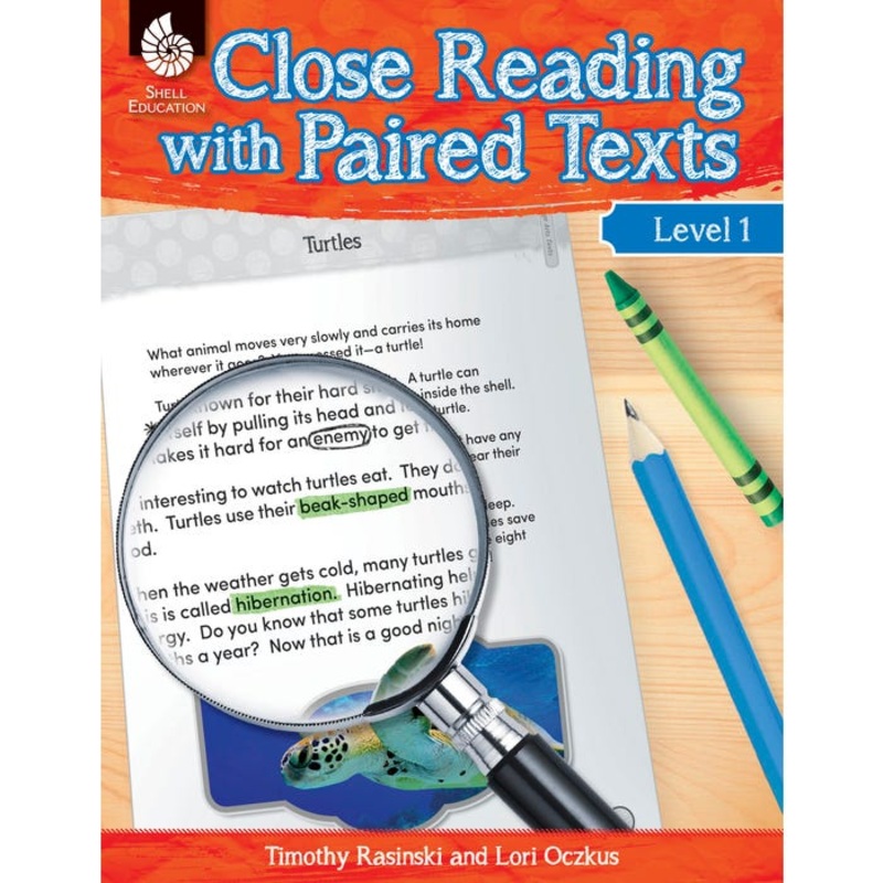 Shell Education Close Reading with Paired Texts Level 1