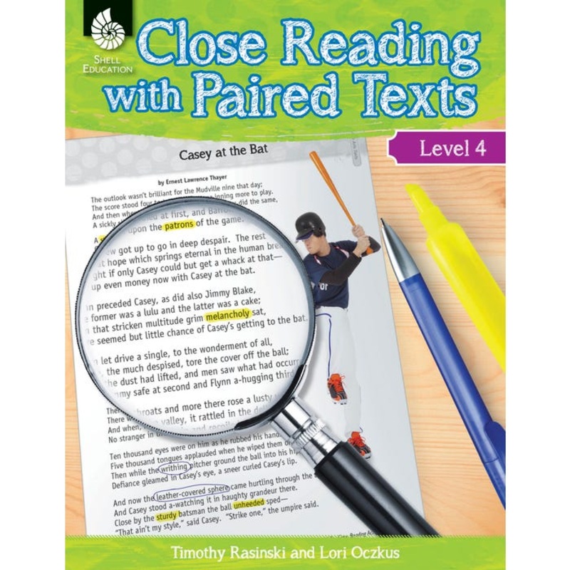 Shell Education Close Reading with Paired Texts Level 4