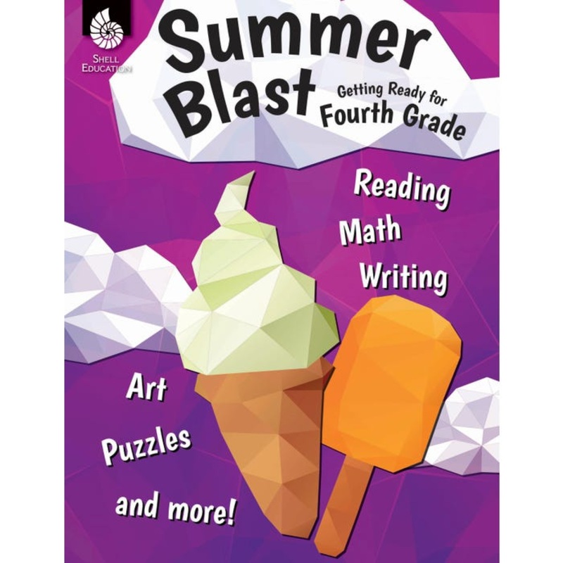 Shell Education Summer Blast: Getting Ready for Fourth Grade