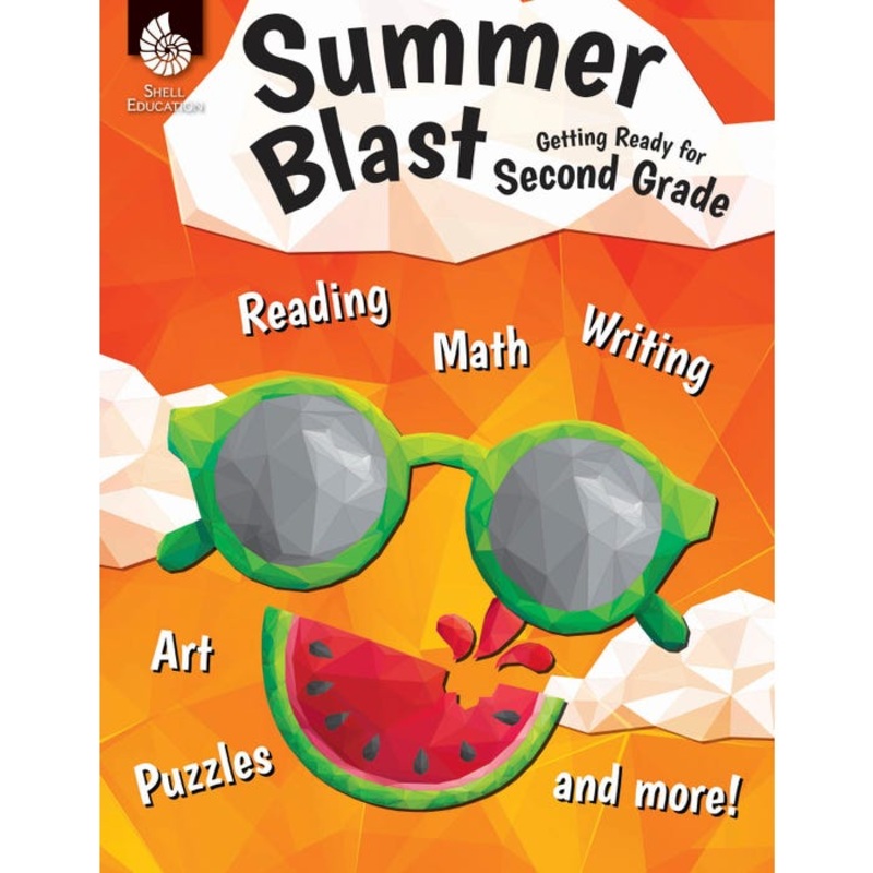Shell Education Summer Blast: Getting Ready for Second Grade