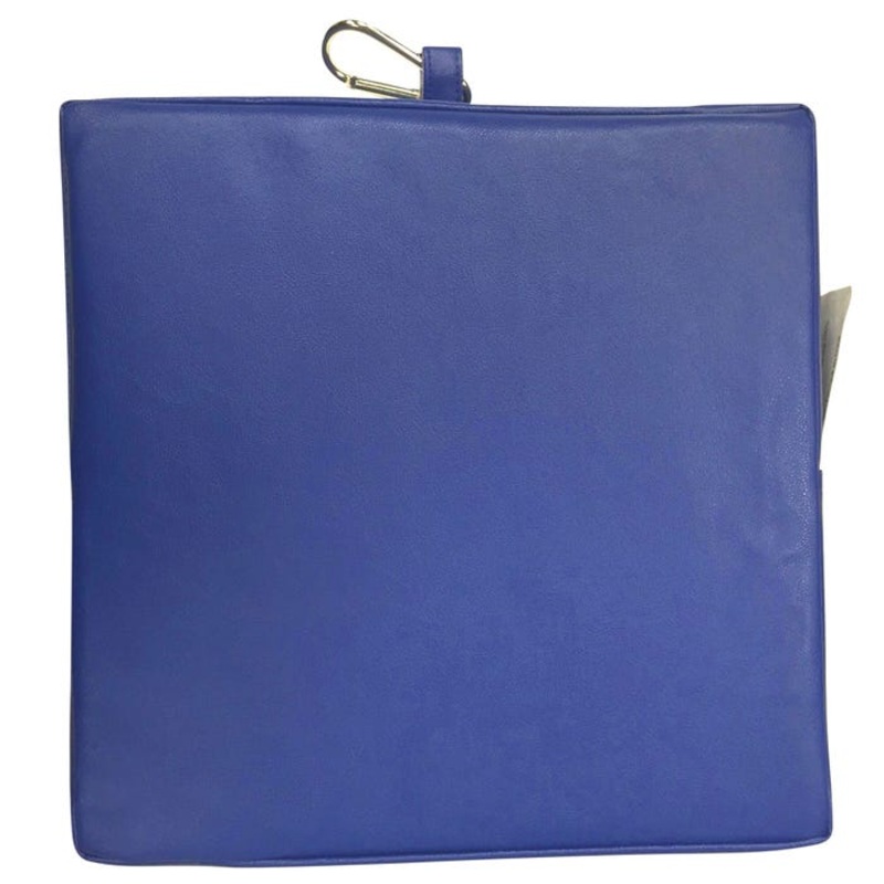 Senseez Vinyl Vibrating Cushion, 10 x 10 x 3 Inches, Blue