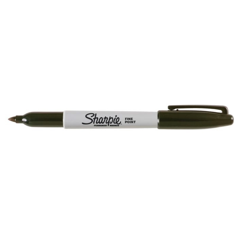 Sharpie Permanent Marker, Fine Point, Black
