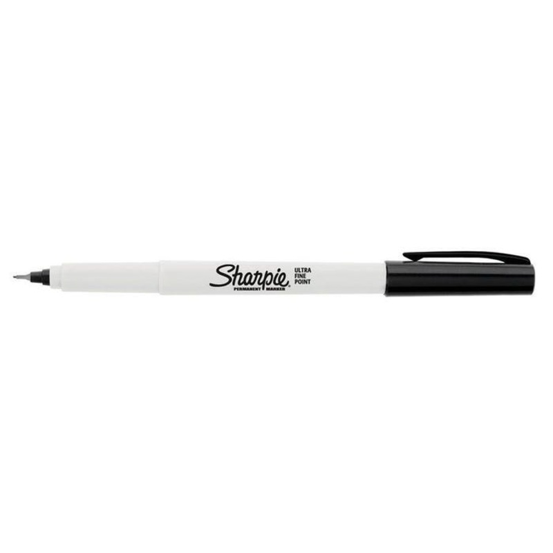 Sharpie Permanent Marker, Ultra Fine Point, Black