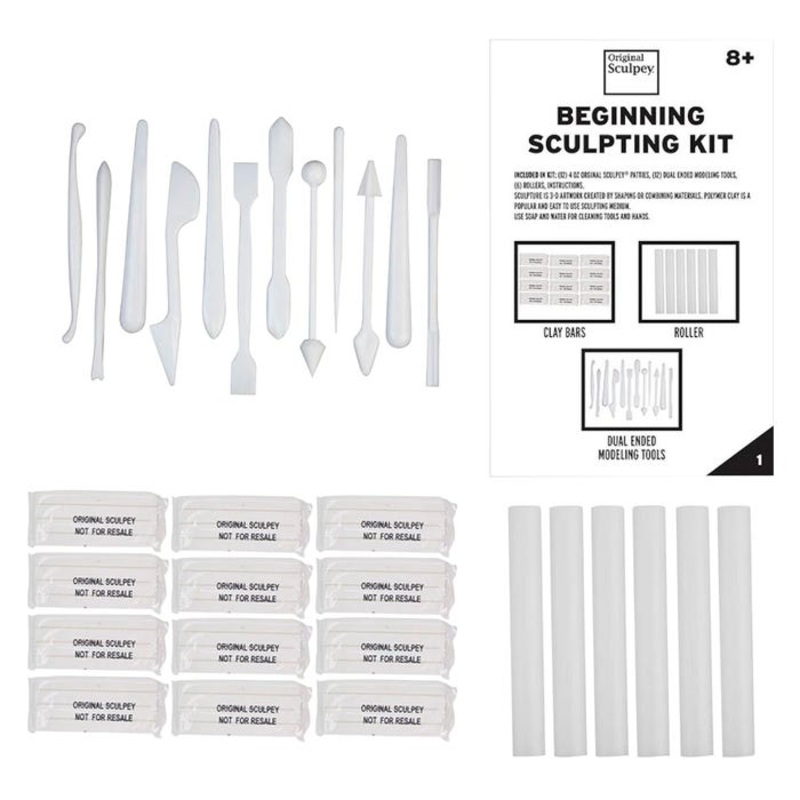 Sculpey Original Sculpey Beginning Sculpting Kit, 30 Piece Set