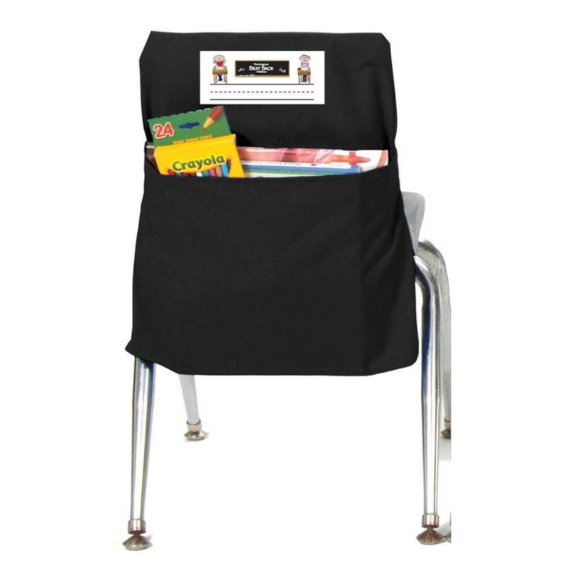 Seat Sack Storage Pocket, Small, 12 Inches, Black