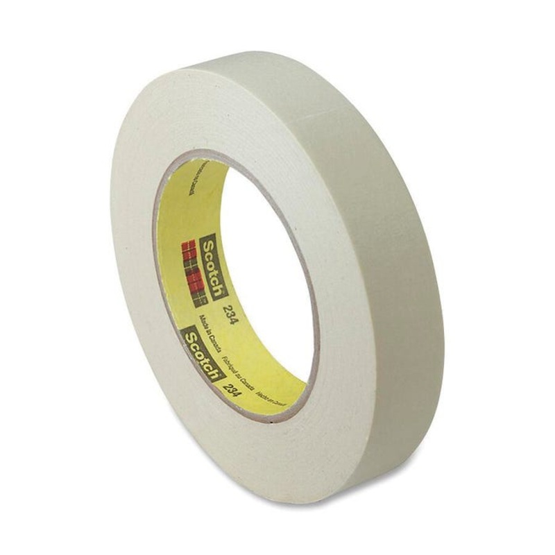 Scotch 234 General Purpose Masking Tape, 1 Inch x 60 Yard, Tan