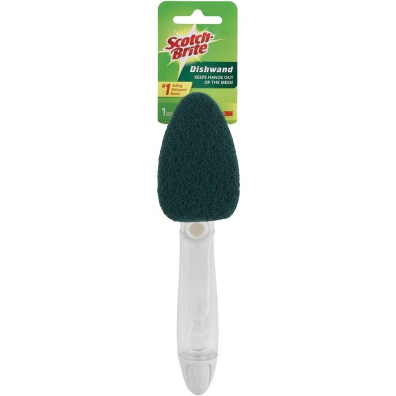 Scotch-Brite Heavy Duty Dishwand, Yellow/Green