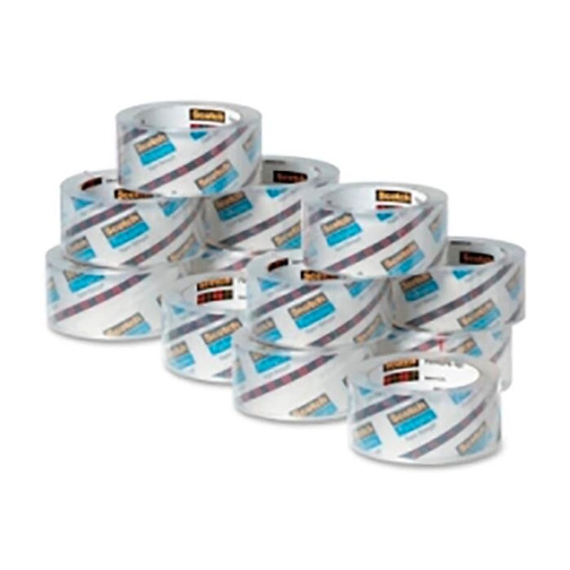Scotch Heavy Duty Shipping Packaging Tape, 1.88 Inches x 54.6 Yards, Clear, Pack of 36