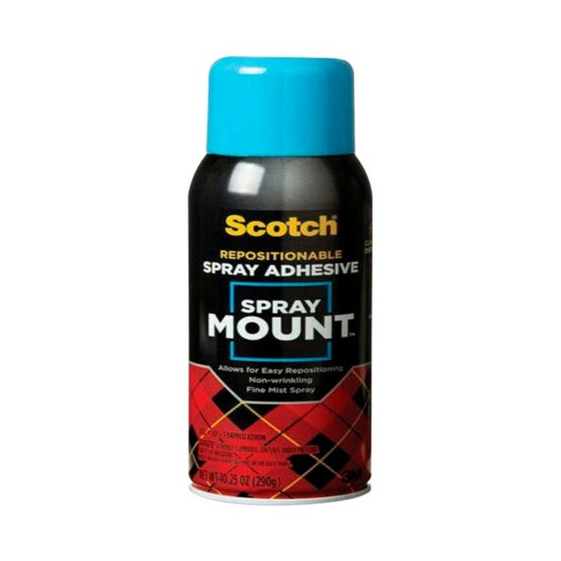 Scotch Spray Mount Adhesive, 10-1/4 Ounces