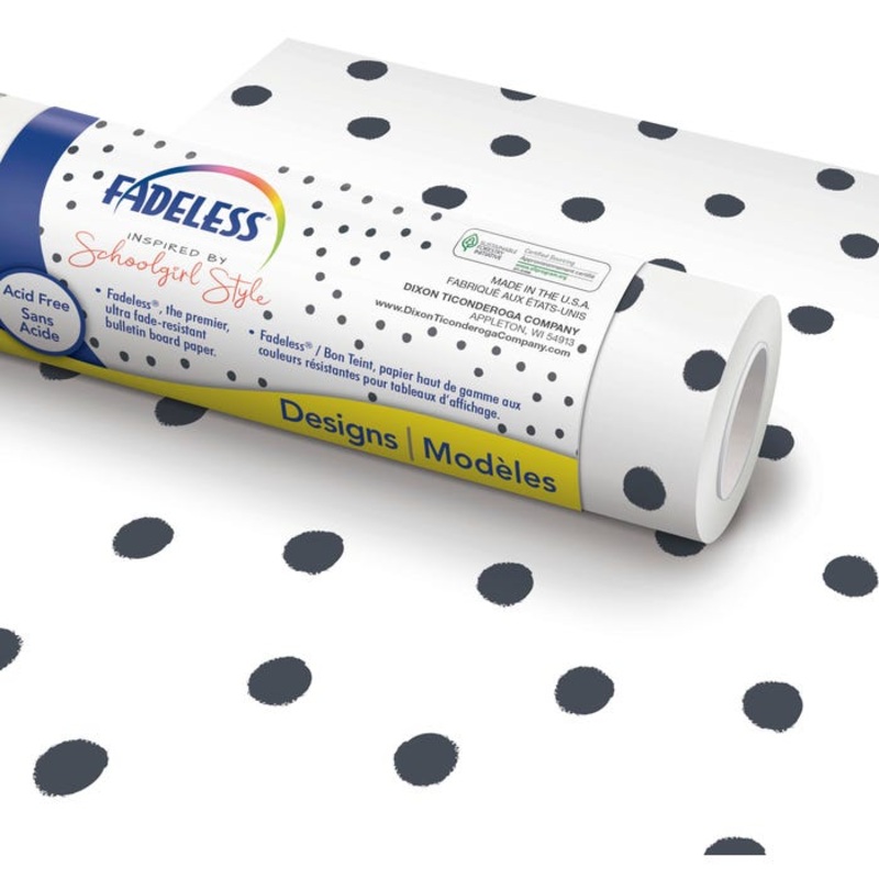 Fadeless Designs Paper Roll, Painted Dot, 48 Inches x 50 Feet