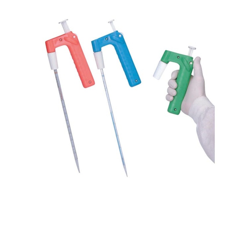 Scienceware Fast Release Pipette Pump III Pipettors, For Pipettes 3 to 10 mL, Green
