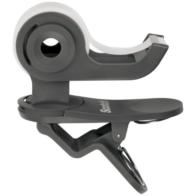 Scotch Clip Tape Dispenser with 1 Roll of 3/4 x 350 Inch Tape